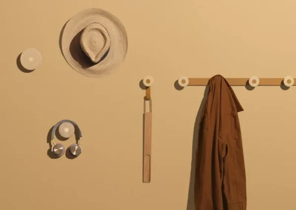 Mizetto Garderoben Und Kleiderbügel^Garderobe Bloom Wall, tiefbraun