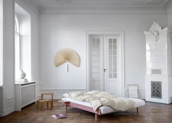 Moebe Betten-Bett, 90–180 cm, dusty rose