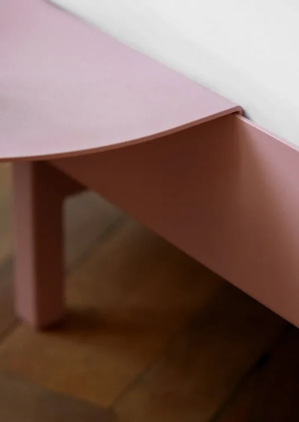 Moebe Betten-Bett, 90–180 cm, dusty rose