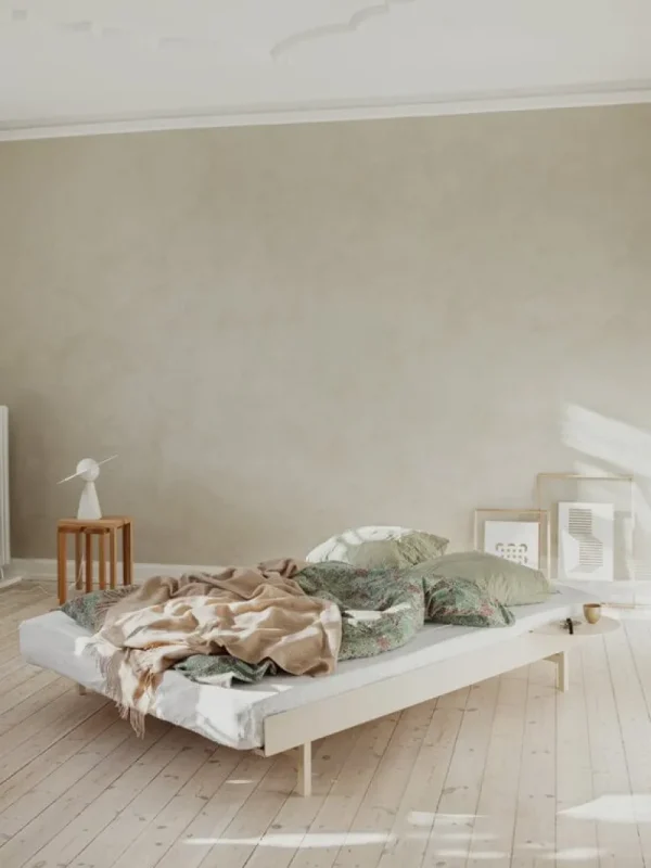 Moebe Betten-Bett, 90–180 cm, Sandbeige