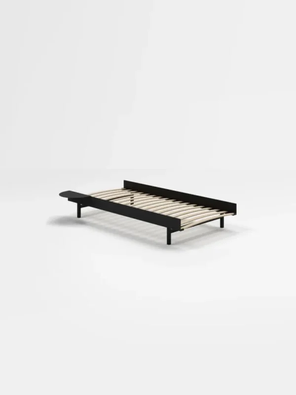 Moebe Betten-Bett, 90 cm, Schwarz