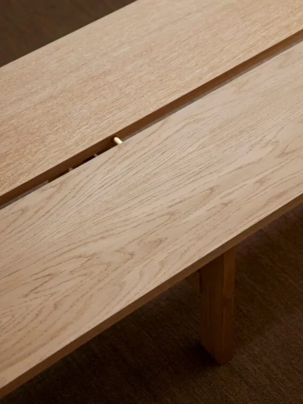 ferm LIVING Tische-Moebe Rectangular Couchtisch, 115 cm, Eiche