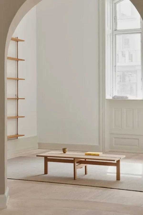 ferm LIVING Tische-Moebe Rectangular Couchtisch, 115 cm, Eiche
