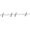 Moebe Garderoben Und Kleiderbügel^Wandgarderobe 40 cm, Chrom