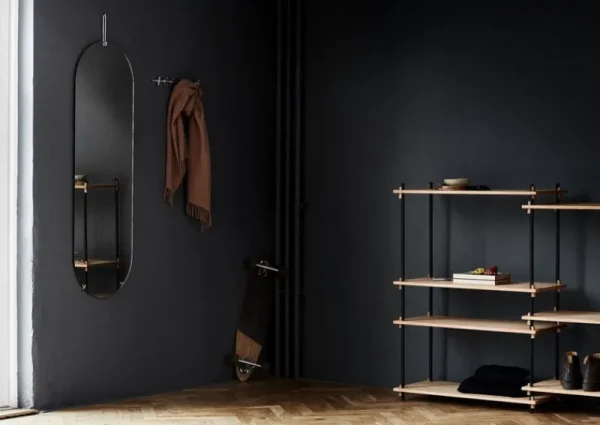 Moebe Garderoben Und Kleiderbügel^Wandgarderobe 40 cm, Chrom