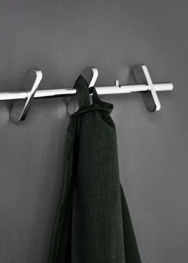 Moebe Garderoben Und Kleiderbügel^Wandgarderobe 40 cm, Chrom