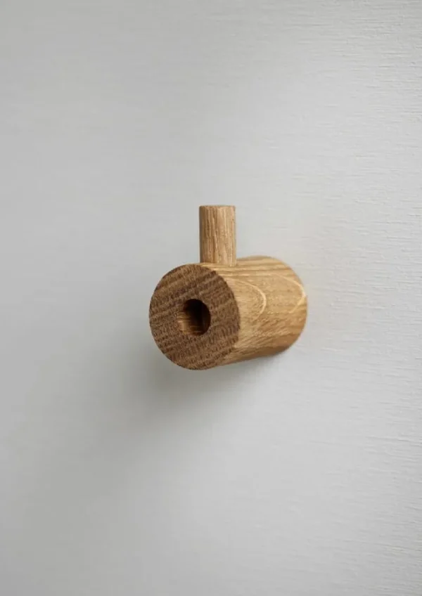 Moebe Garderoben Und Kleiderbügel^Wandhaken aus Holz, Eiche