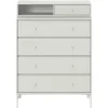 Montana Furniture Aufbewahrungsmöbel-Keep Kommode, Beine Snow – 09 Nordic