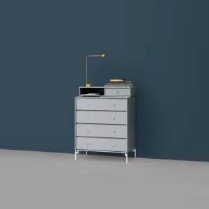 Montana Furniture Aufbewahrungsmöbel-Keep Kommode, Beine Snow – 09 Nordic