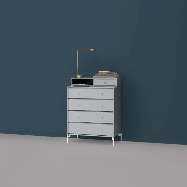 Montana Furniture Aufbewahrungsmöbel-Keep Kommode, Beine Snow – 09 Nordic