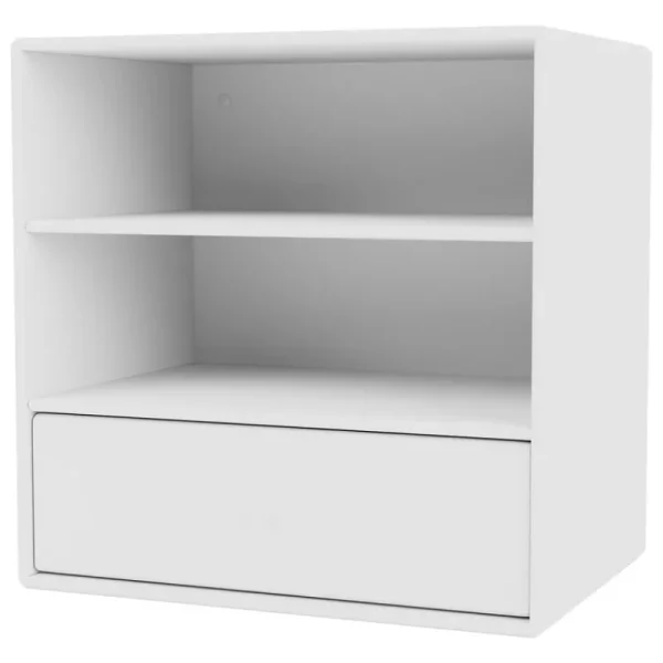 Montana Furniture Regale-Montana Mini Modul mit 1 Schublade, 101 New White