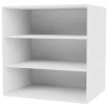 Montana Furniture Regale-Montana Mini Modul mit horizontalen Regalböden, 101 New White