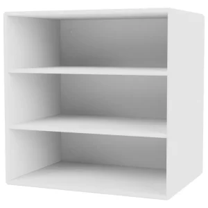 Montana Furniture Regale-Montana Mini Modul mit horizontalen Regalböden, 101 New White