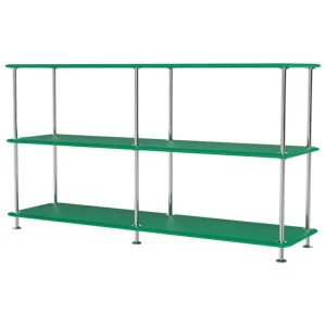 Montana Furniture Regale-Montana Free 220000 Regal, 232 Petersilie - Chrom