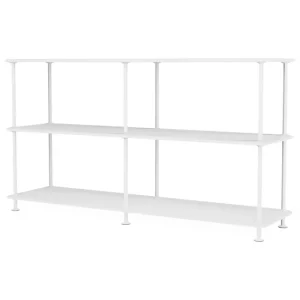 Montana Furniture Regale-Montana Free 220000 Regal, 214 New White - Weiß