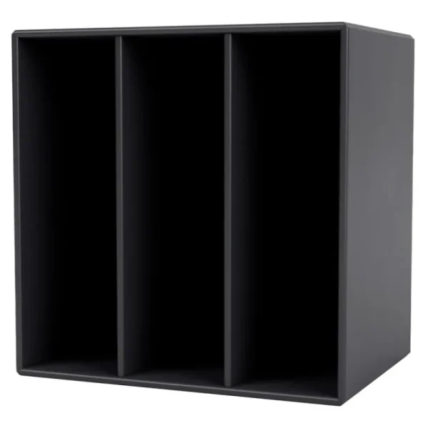 Montana Furniture Regale-Montana Mini Modul mit vertikalen Trennwänden, 04 Anthrazit