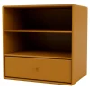 Montana Furniture Regale-Montana Mini Modul mit 1 Schublade, 142 Amber