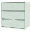 Montana Furniture Regale-Montana Mini Modul mit 3 Schubladen, 161 Mist