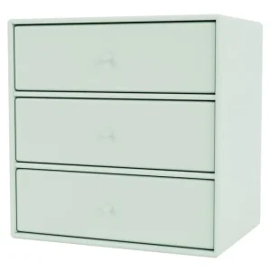 Montana Furniture Regale-Montana Mini Modul mit 3 Schubladen, 161 Mist