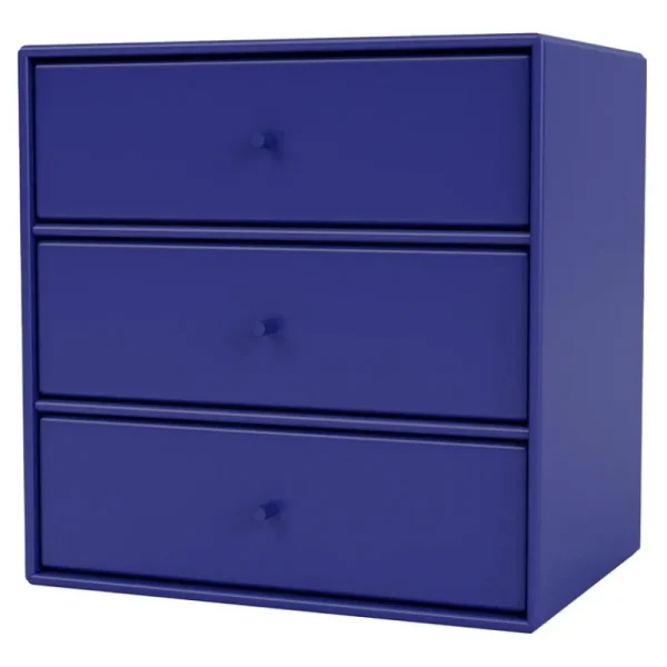 Poiat Regale-Montana Furniture Montana Mini Modul mit 3 Schubladen, 135 Monarch