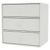 Montana Furniture Regale-Montana Mini Modul mit 3 Schubladen, 09 Nordic