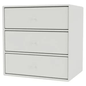 Montana Furniture Regale-Montana Mini Modul mit 3 Schubladen, 09 Nordic