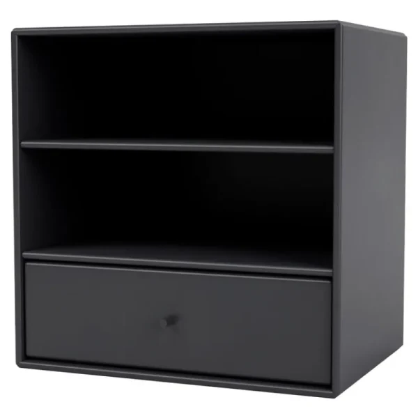 Montana Furniture Regale-Montana Mini Modul mit 1 Schublade, 04 Anthrazit