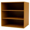 New Works Regale-Montana Furniture Montana Mini Modul mit horizontalen Regalböden, 142 Amber