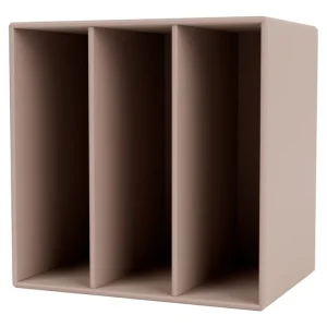 Montana Furniture Regale-Montana Mini Modul mit vertikalen Trennwänden, 137 Mushroom