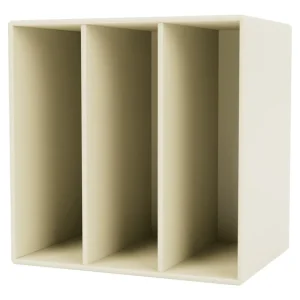 Montana Furniture Regale-Montana Mini Modul mit vertikalen Trennwänden, 150 Vanilla