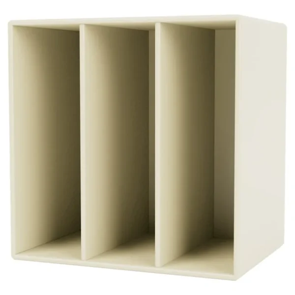 Montana Furniture Regale-Montana Mini Modul mit vertikalen Trennwänden, 150 Vanilla