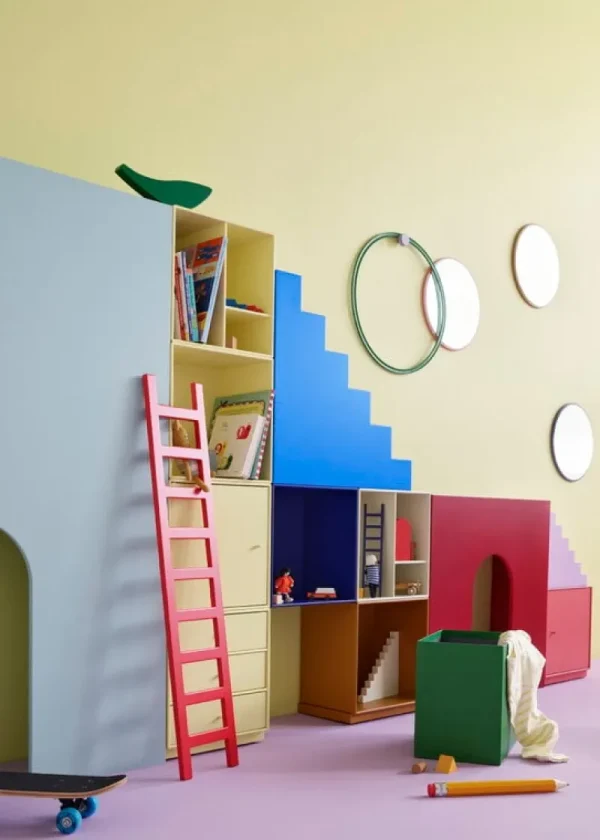 Montana Furniture Regale-Montana Mini Modul mit Einlegeböden, 151 Rhabarber