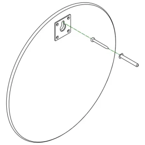 Petite Friture Spiegel-Montana Furniture Montana Mini Spiegel, rund, 135 Monarch