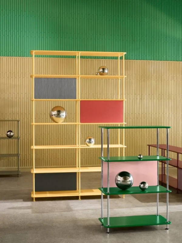 Muuto Regale-Montana Furniture Montana Free 300000 Regal, 232 Petersilie - Chrom