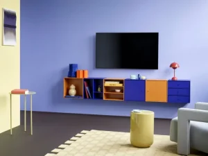 Poiat Regale-Montana Furniture Montana Mini Modul mit 3 Schubladen, 135 Monarch