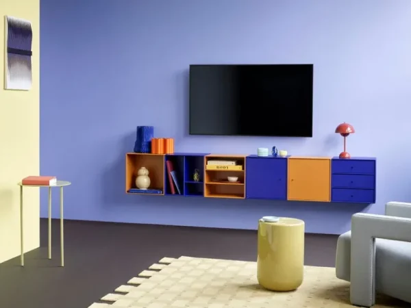 Poiat Regale-Montana Furniture Montana Mini Modul mit 3 Schubladen, 135 Monarch