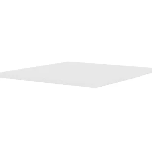 Montana Furniture Regale-Panton Wire Einzel Abdeckplatte, Tiefe 34,8 cm, 101 New White