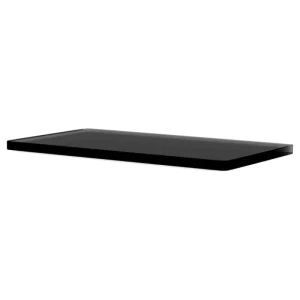 Montana Furniture Regale-Panton Wire Single Abdeckplatte, Tiefe 18,8 cm, 991 Smoked Glass