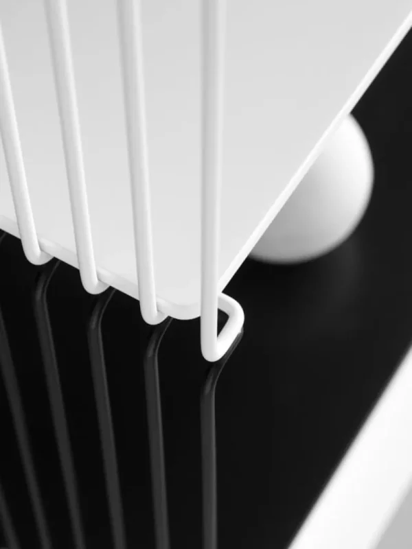 Lundia Regale-Montana Furniture Panton Wire Einzel Einlegeboden, Tiefe 18,8 cm, 101 New White
