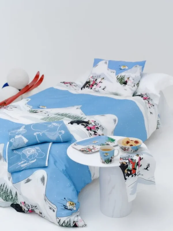 Moomin Arabia Mumin-produkte^Mumin Schüssel, Skispringen