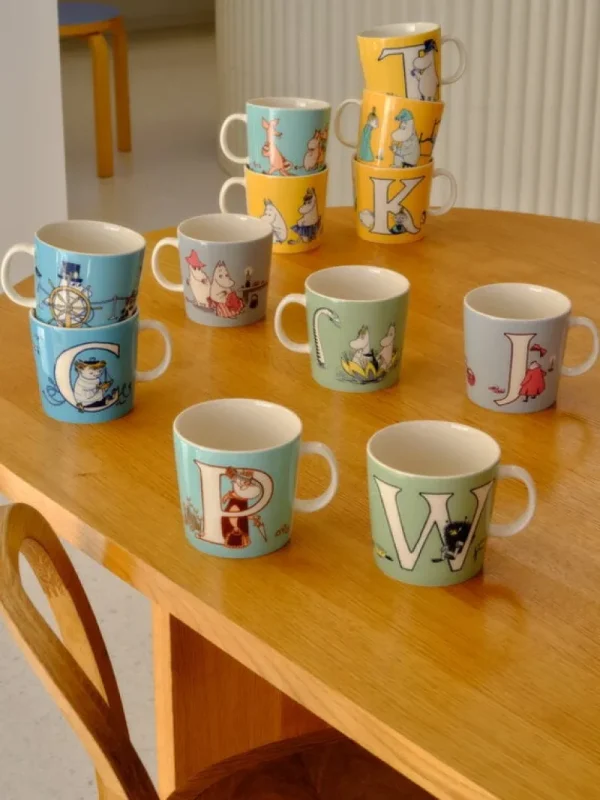 Moomin Arabia Mumin-produkte | Geschirr^Mumin Tasse, 400 ml, ABC, T
