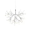 Secto Design Deckenleuchten-Moooi Heracleum III Suspended Pendelleuchte, klein, Nickel