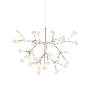 Wu00e4stberg Deckenleuchten-Moooi Heracleum III Suspended Pendelleuchte, klein, Kupfer