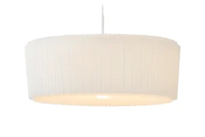 GUBI Deckenleuchten-Moooi Plié Plissé Light Pendelleuchte, Weiß