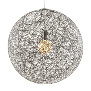 Verpan Deckenleuchten-Moooi Random Light II Pendelleuchte, klein, schwarz