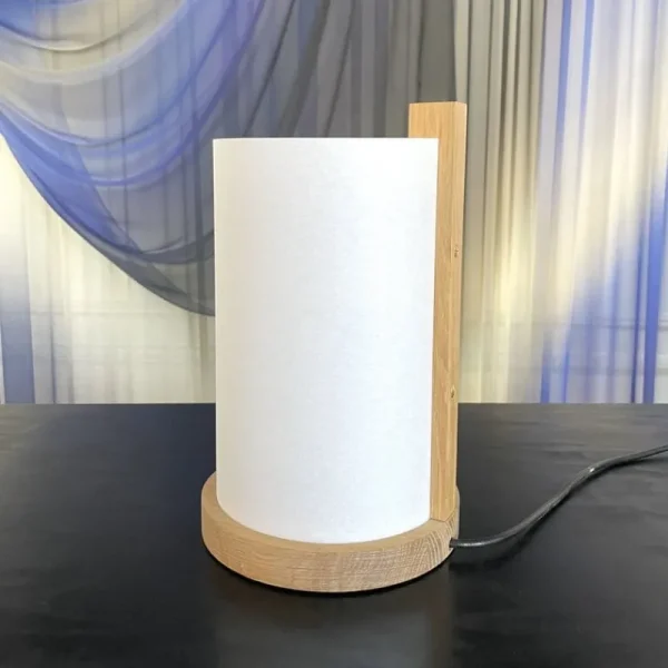 HAY Tischlampen-Motarasu Enso Tischleuchte, weiß - Eiche