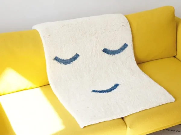 MUM's Wandbehang | Dekorationsgegenstände^Uneksija Wandbild, groß, blau