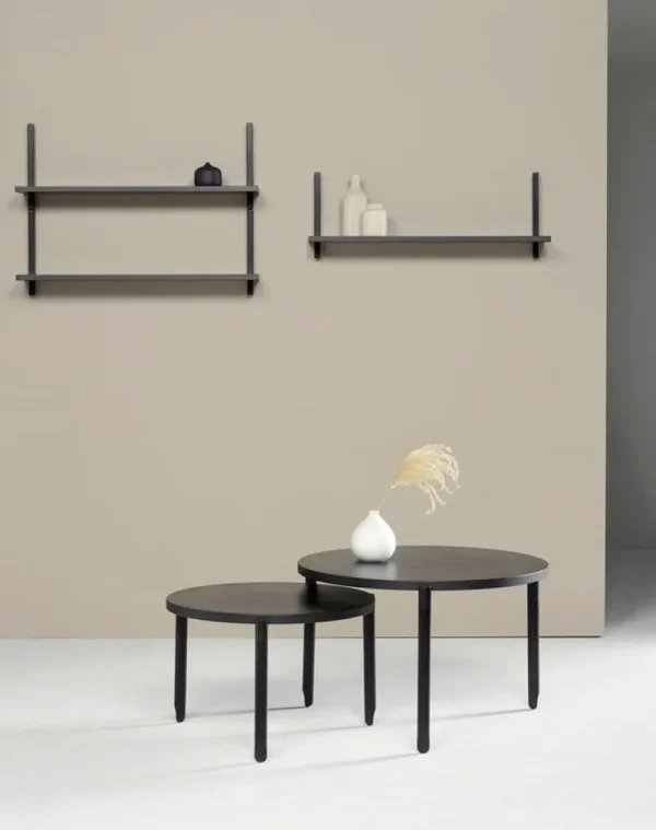 Muuto Regale-Muoto Collection Sola Wandregal, schwarz