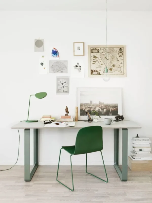 HAY Tische-Muuto 70/70 Tisch, 170 x 85 cm, Linoleum/Laminat