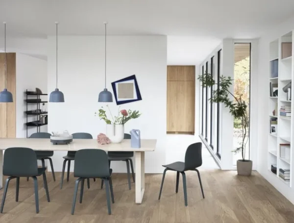 HAY Tische-Muuto 70/70 Tisch, 170 x 85 cm, Linoleum/Laminat
